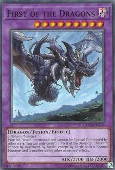First of the Dragons Advanced Demo Deck Extra Pack Yu-Gi-Oh! card