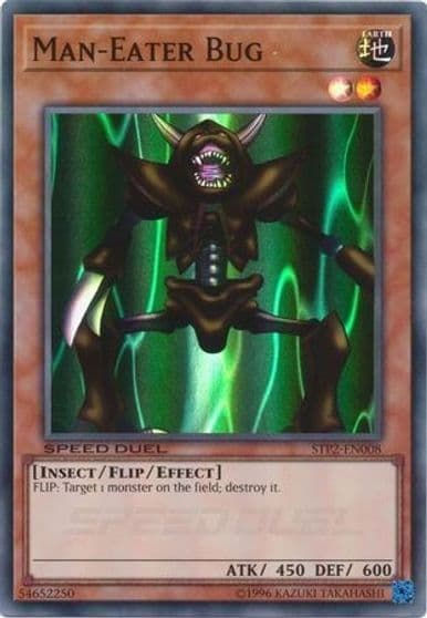 Man Eater Bug Speed Duel: Tournament Pack 2 Yu-Gi-Oh! card
