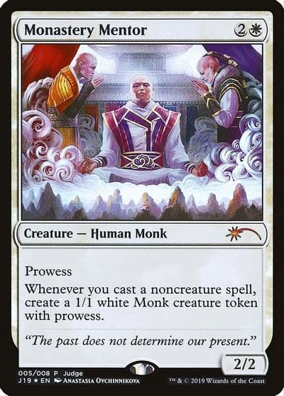 Monastery Mentor Judge Promos Magic card