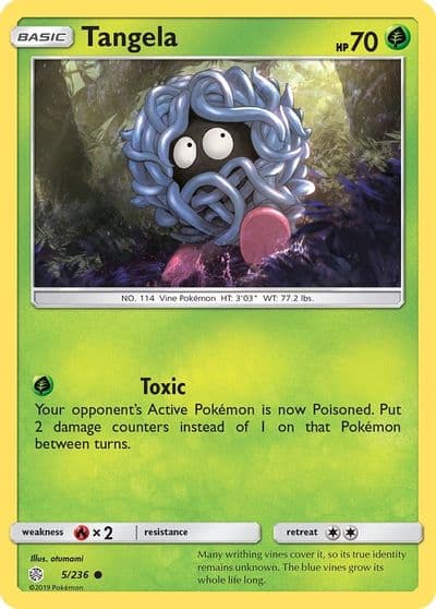 Tangela SM - Cosmic Eclipse Pokemon card