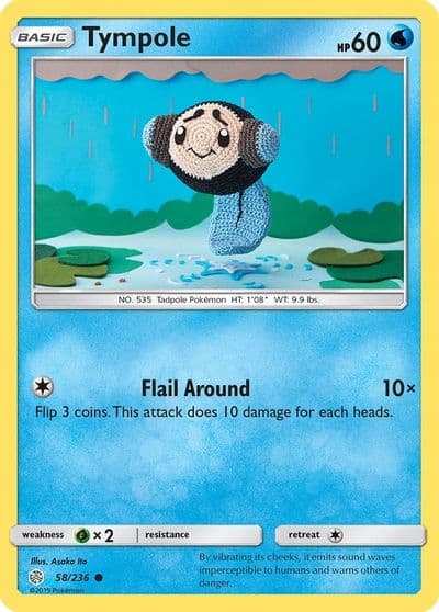 Tympole SM - Cosmic Eclipse Pokemon card