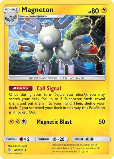 Magneton SM - Cosmic Eclipse Pokemon card