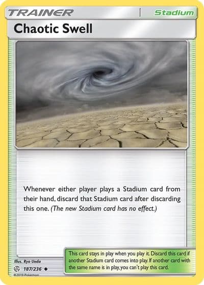 Chaotic Swell SM - Cosmic Eclipse Pokemon card