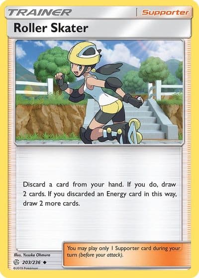 Roller Skater SM - Cosmic Eclipse Pokemon card