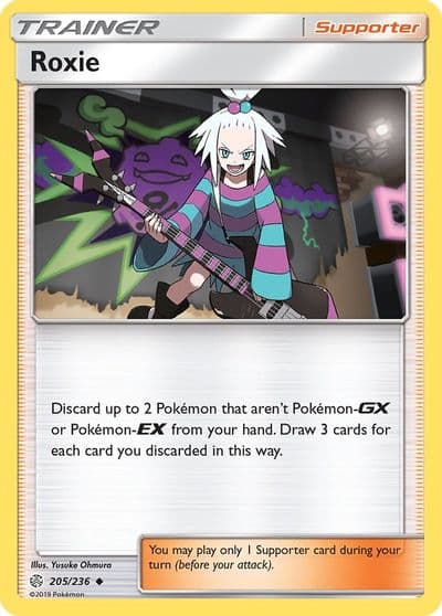 Roxie SM - Cosmic Eclipse Pokemon card