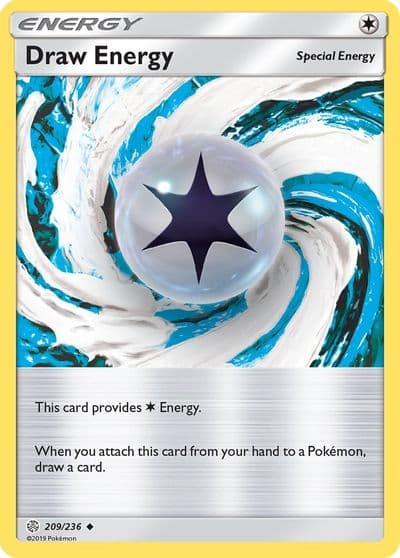 Draw Energy SM - Cosmic Eclipse Pokemon card