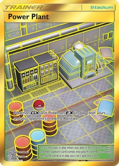 Power Plant (Secret) SM - Cosmic Eclipse Pokemon card