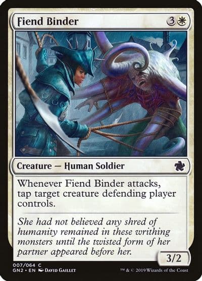 Fiend Binder Magic Game Night 2019 Magic card