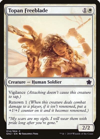 Topan Freeblade Magic Game Night 2019 Magic card