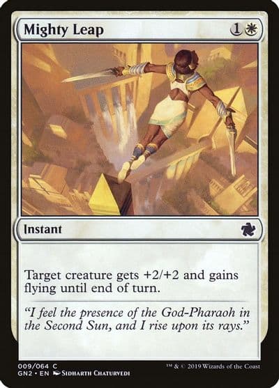 Mighty Leap Magic Game Night 2019 Magic card