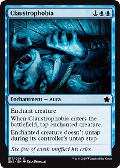 Claustrophobia Magic Game Night 2019 Magic card