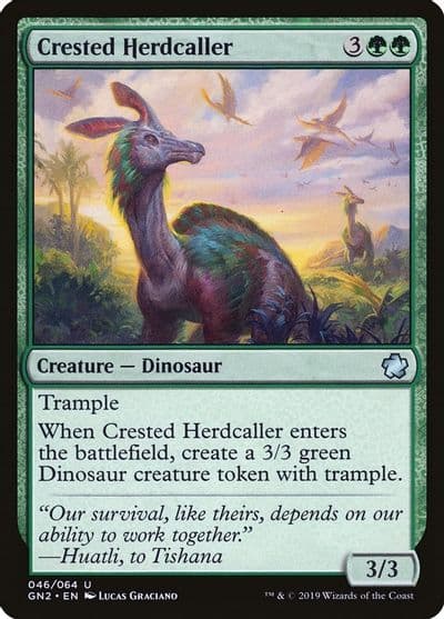 Crested Herdcaller Magic Game Night 2019 Magic card