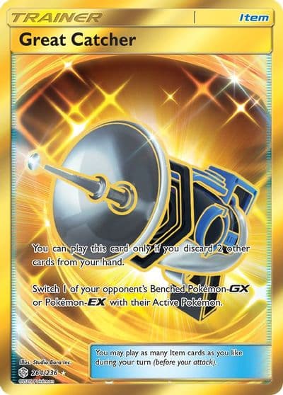 Great Catcher (Secret) SM - Cosmic Eclipse Pokemon card