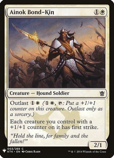Ainok Bond Kin The List Reprints Magic card