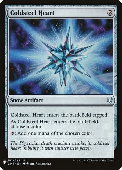 Coldsteel Heart The List Reprints Magic card