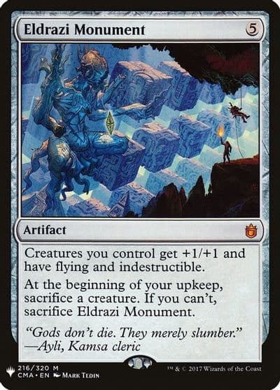 Eldrazi Monument The List Reprints Magic card