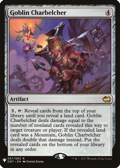 Goblin Charbelcher The List Reprints Magic card