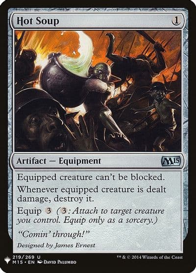 Hot Soup The List Reprints Magic card