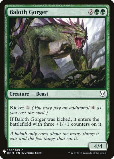 Baloth Gorger The List Reprints Magic card
