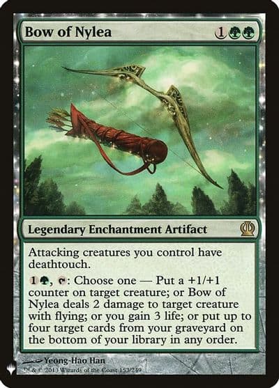 Bow of Nylea The List Reprints Magic card