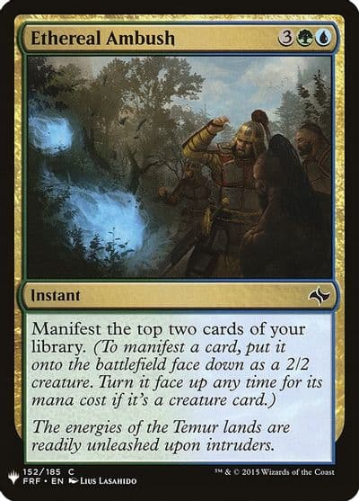 Ethereal Ambush The List Reprints Magic card