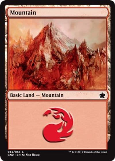 Mountain 062 Magic Game Night 2019 Magic card