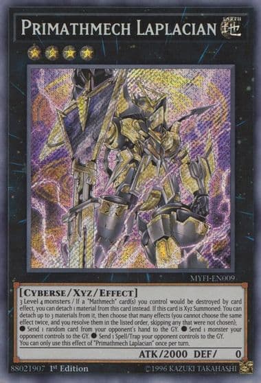 Primathmech Laplacian Mystic Fighters Yu-Gi-Oh! card