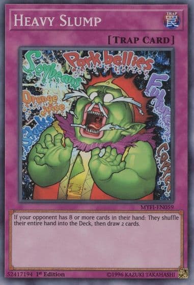 Heavy Slump Mystic Fighters Yu-Gi-Oh! card