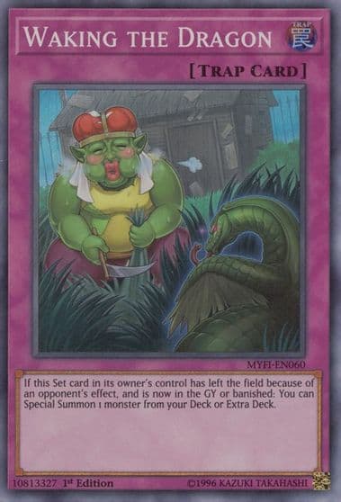 Waking the Dragon Mystic Fighters Yu-Gi-Oh! card