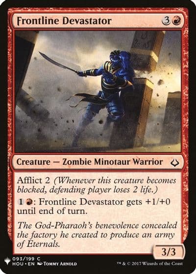 Frontline Devastator The List Reprints Magic card