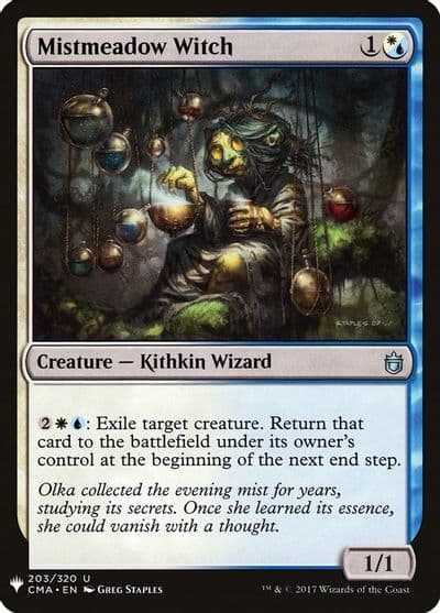 Mistmeadow Witch CMA The List Reprints Magic card