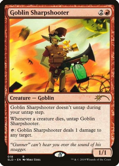 Goblin Sharpshooter Secret Lair Drop Series Magic card