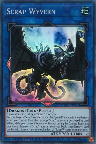 Scrap Wyvern Chaos Impact Yu-Gi-Oh! card