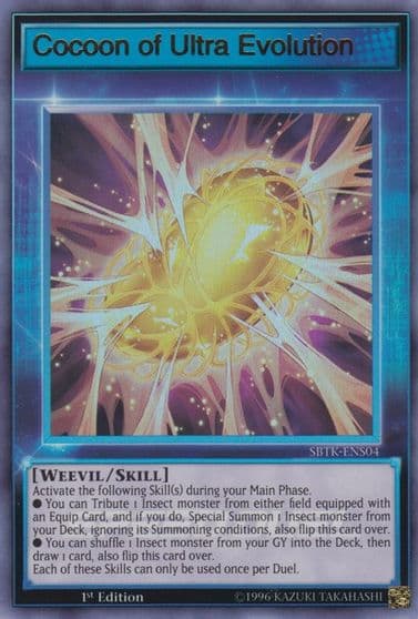 Cocoon of Ultra Evolution Skill Card Speed Duel: Trials of the Kingdom Yu-Gi-Oh! card