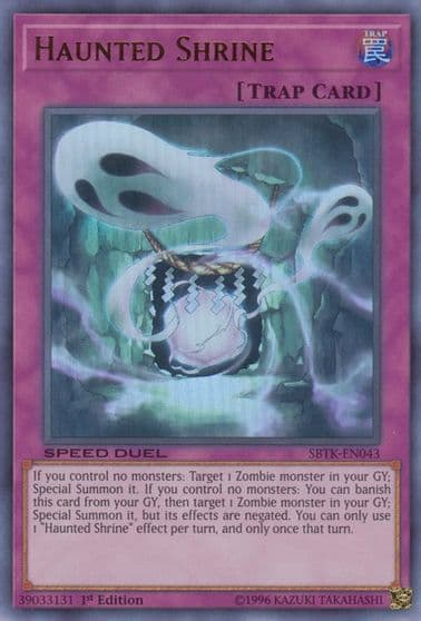 Haunted Shrine Speed Duel: Trials of the Kingdom Yu-Gi-Oh! card