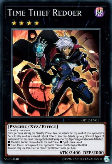 Time Thief Redoer OTS Tournament Pack 12 Yu-Gi-Oh! card