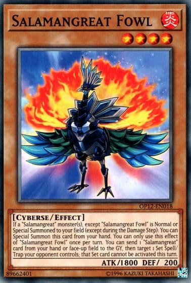 Salamangreat Fowl OTS Tournament Pack 12 Yu-Gi-Oh! card