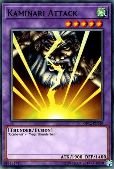 Kaminari Attack OTS Tournament Pack 12 Yu-Gi-Oh! card