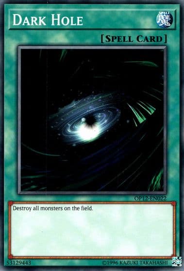 Dark Hole OTS Tournament Pack 12 Yu-Gi-Oh! card