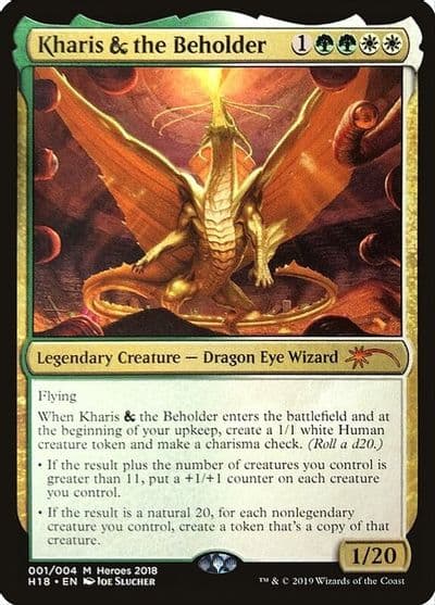 Kharis and The Beholder Unique and Miscellaneous Promos Magic card
