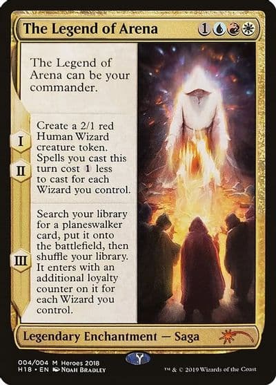 The Legend of Arena Unique and Miscellaneous Promos Magic card