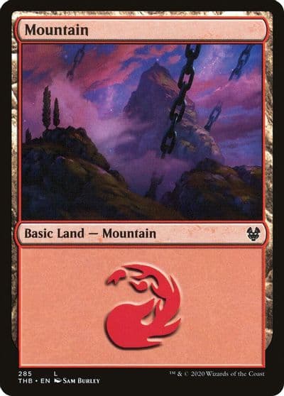 Mountain 285 Theros Beyond Death Magic card