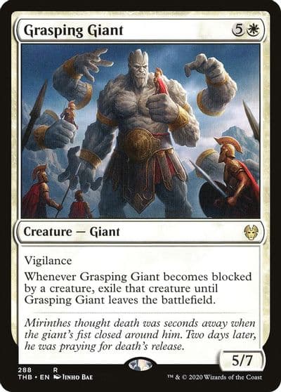 Grasping Giant Theros Beyond Death Magic card