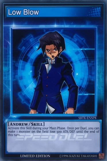 Low Blow Speed Duel: Trials of the Kingdom Yu-Gi-Oh! card