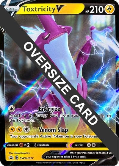 Toxtricity V - SWSH017 Jumbo Cards Pokemon card