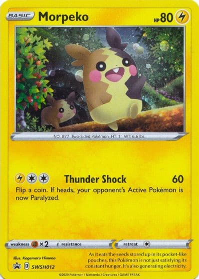 Morpeko - SWSH012 SWSH: Sword & Shield Promo Cards Pokemon card