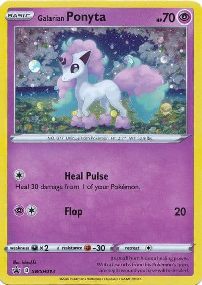 Galarian Ponyta - SWSH013 SWSH: Sword & Shield Promo Cards Pokemon card