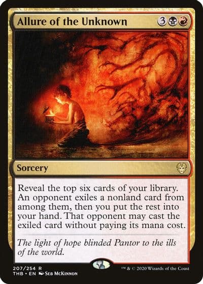 Allure of the Unknown Theros Beyond Death Magic card