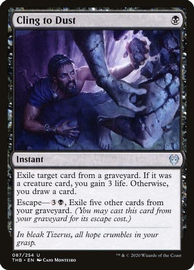 Cling to Dust Theros Beyond Death Magic card