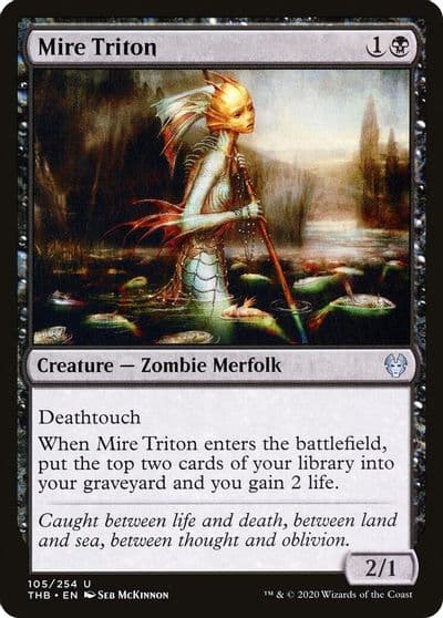 Mire Triton Theros Beyond Death Magic card